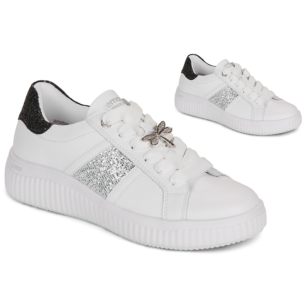 Remonte - D3E02-80 - White / Silver / Black