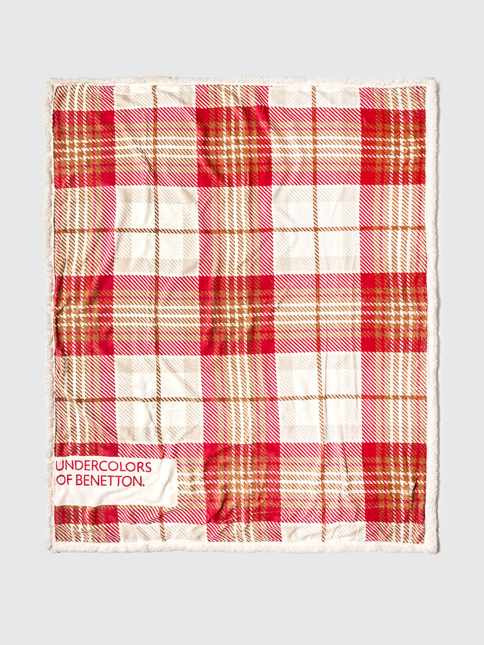 Christmas tartan blanket