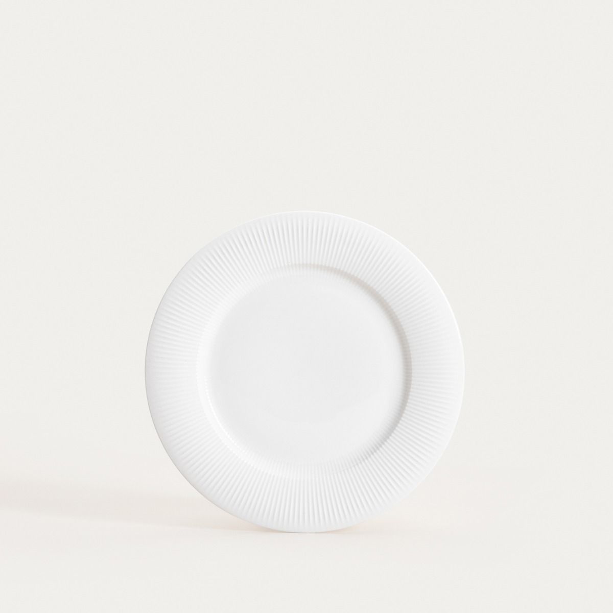 Talerz DIBBA deserowy z ryflowanym wzorem 20,5 cm