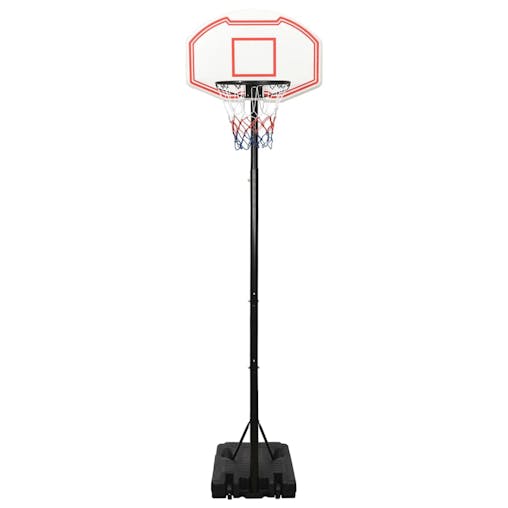 NNEVL Basketball Stand White 282-352 cm Polyethene