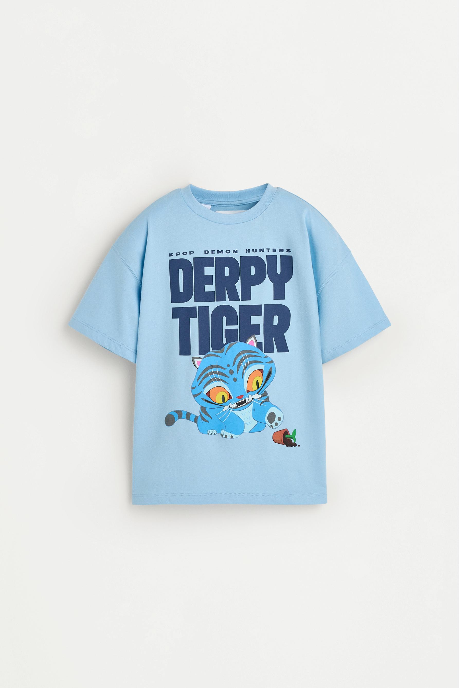 Camiseta Derpy tiger K-Pop Demon Hunters ™/© Netflix