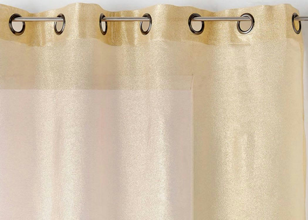 - Voilage design doré 150x240cm