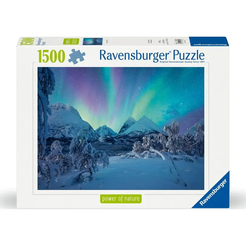 Puzzle Wenn die Nordlichter tanzen