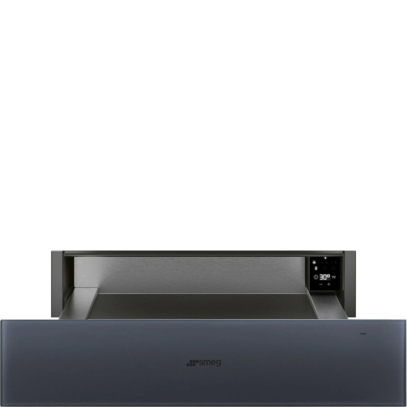 15cm Linea Warming Drawer Pure Black
