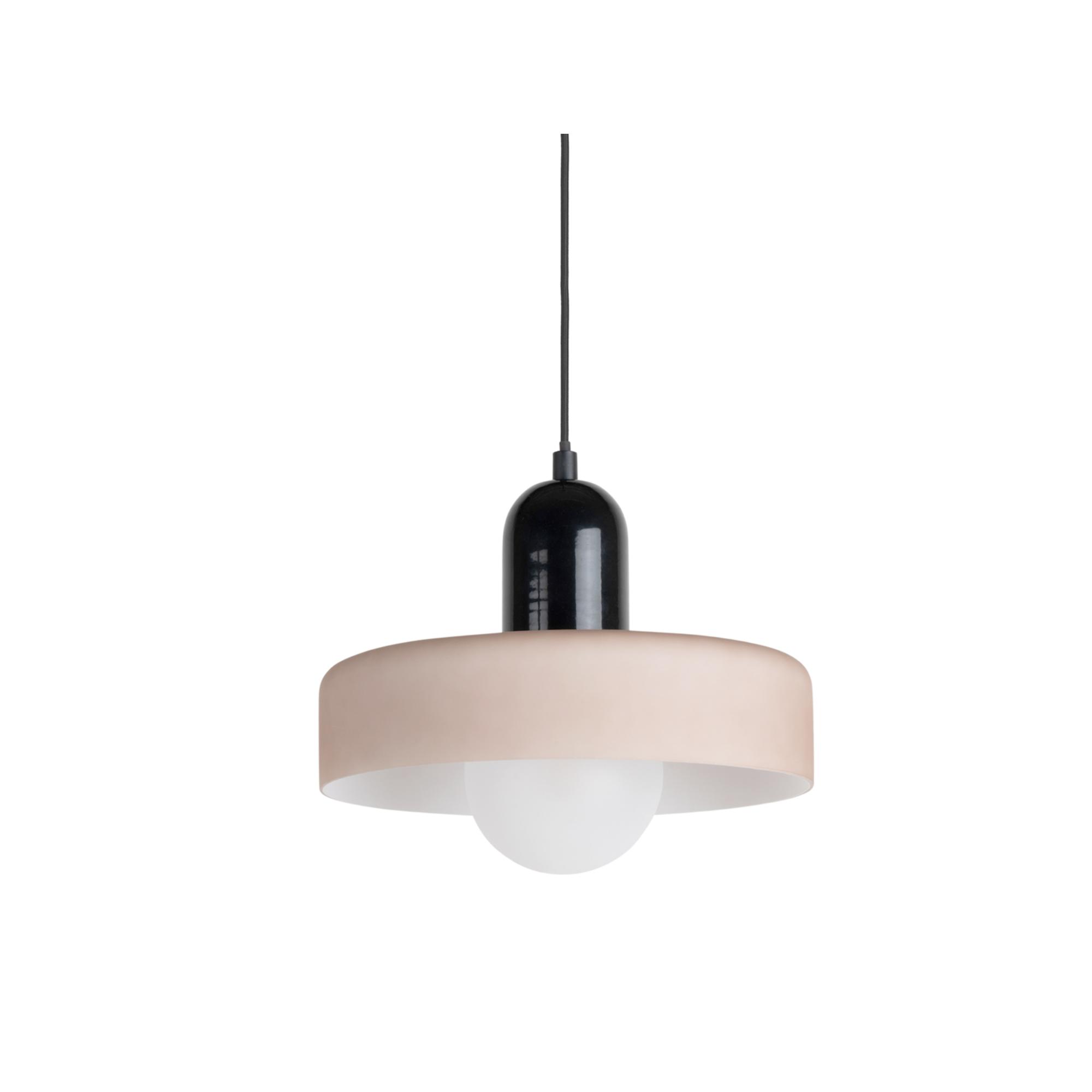 Leitmotiv hanglamp Opaco Grato - grijs - Ø25cm