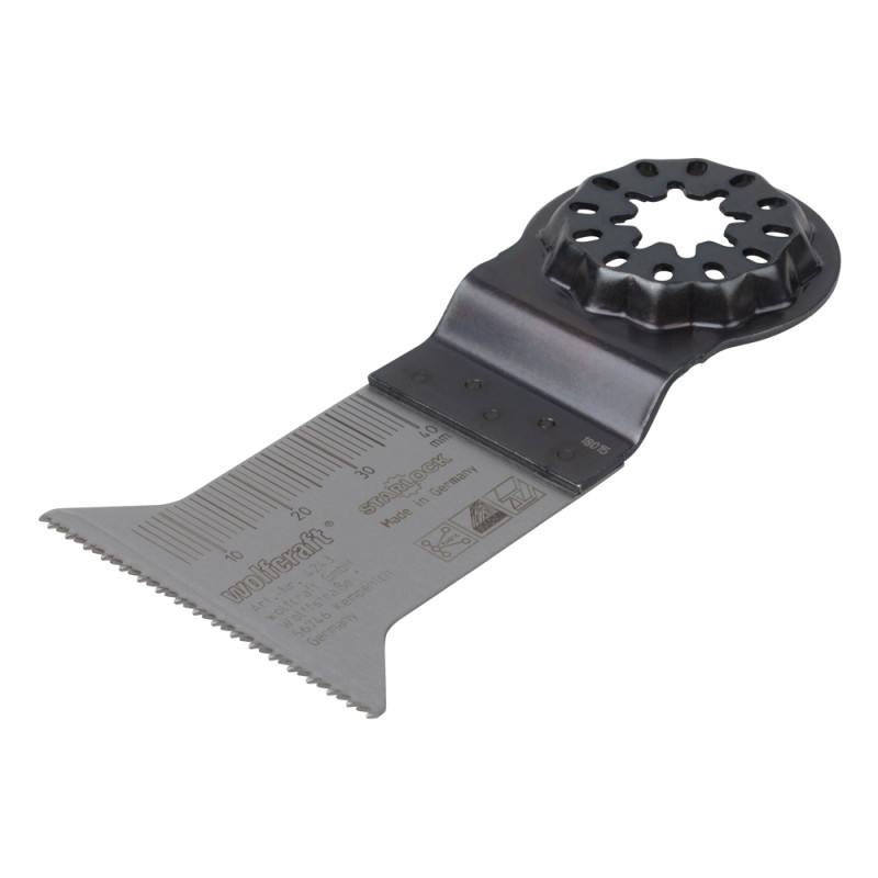 Lame de scie plongeante Starlock BIM pour bois et métaux non-ferreux 50 mm WOLFCRAFT