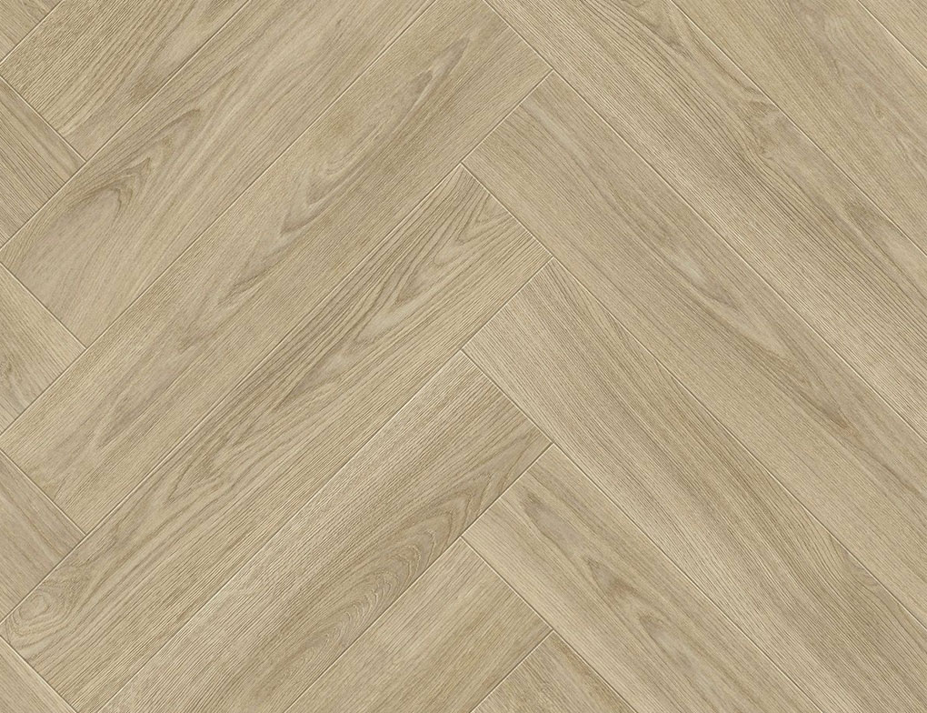 PVC Trent Fischgrät Braun