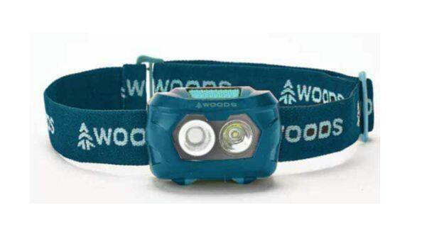 Woods O'HARA Battery-Powered LED Camping Headlamp, 150 Lumen