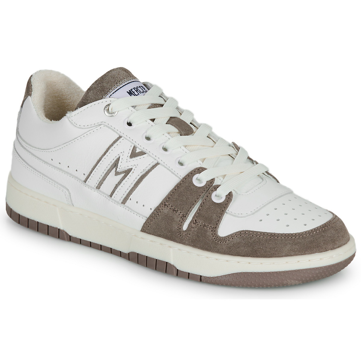 The Mercer Brand - The Brooklyn M Vintage - White / Grey