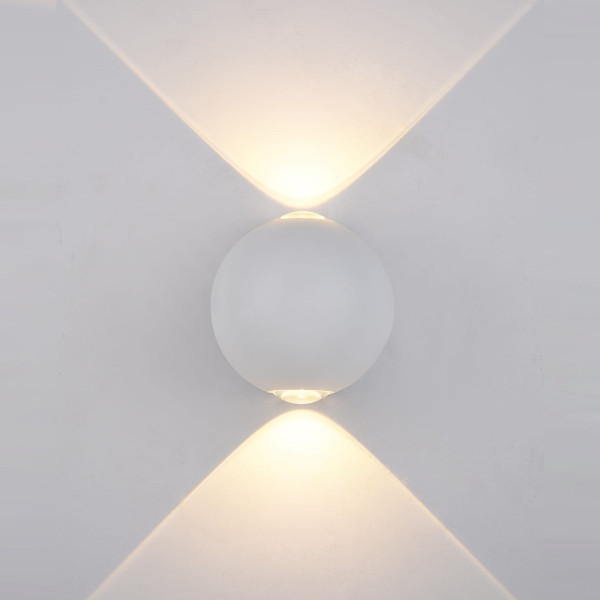 Kinkiet zewnętrzny CARSOLI 3000K biały LED 1x4W 140lm IP54 Italux