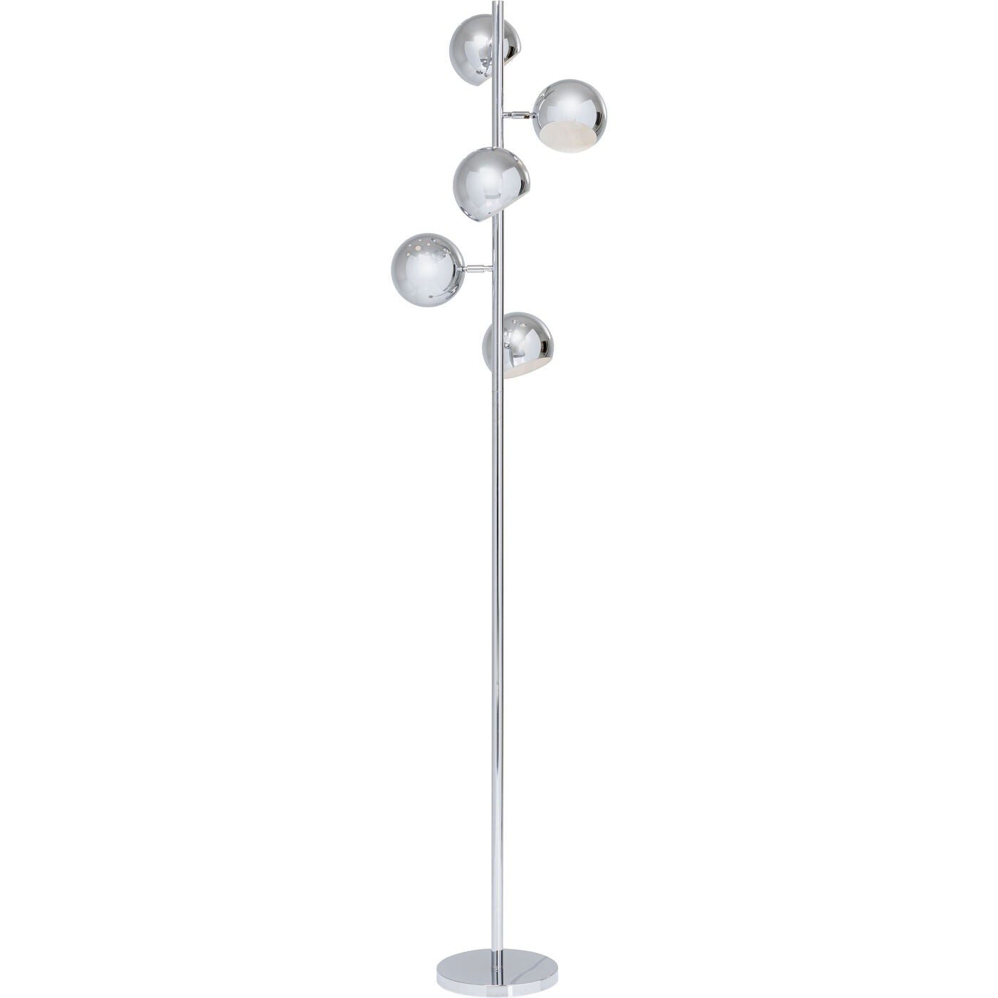 Kare Design Vloerlamp Calotta 200cm chroom