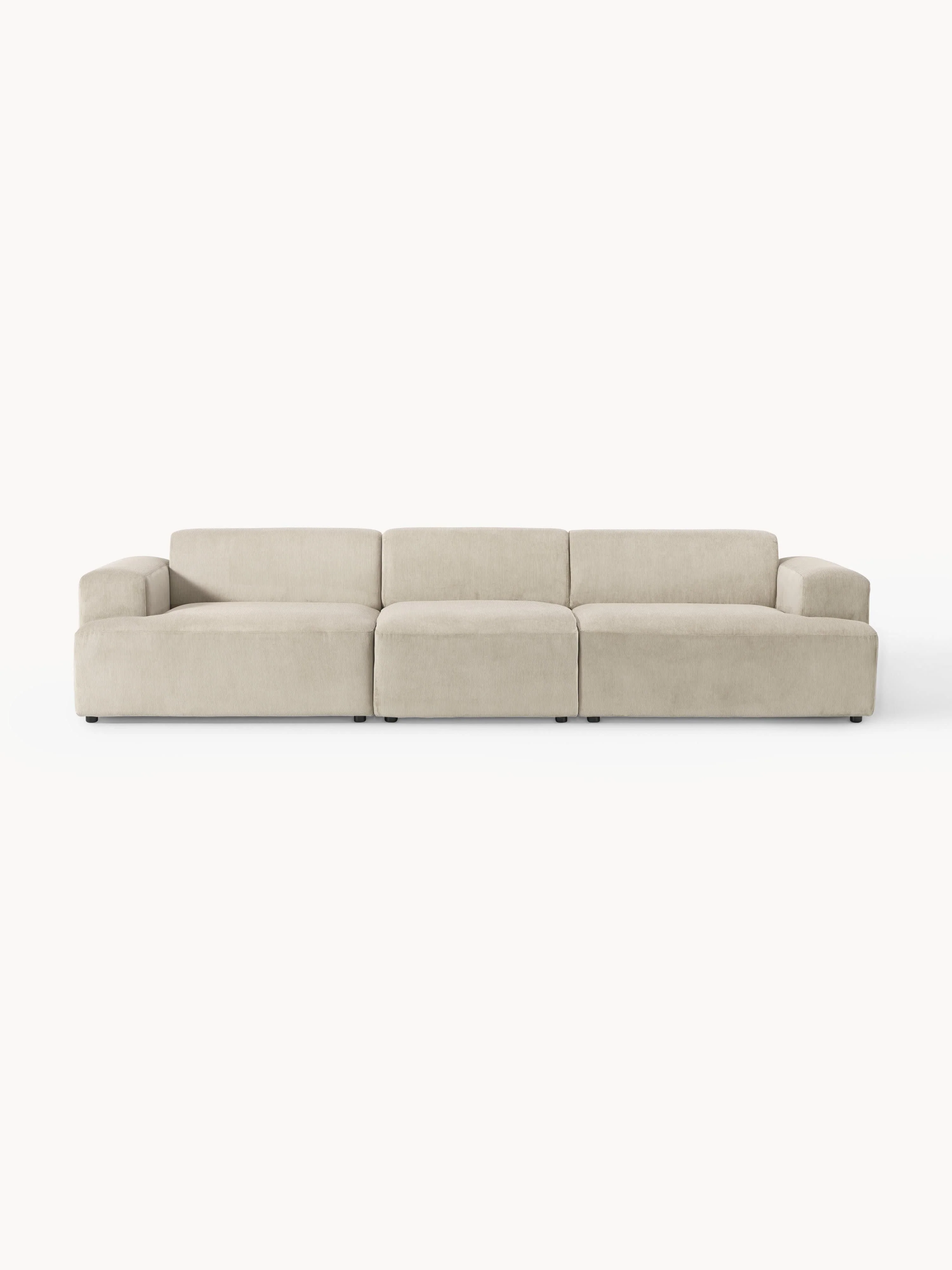 Cord-Sofa Melva (4-Sitzer)