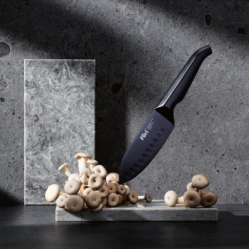 Furi Pro East / West Black Santoku 13cm Knife