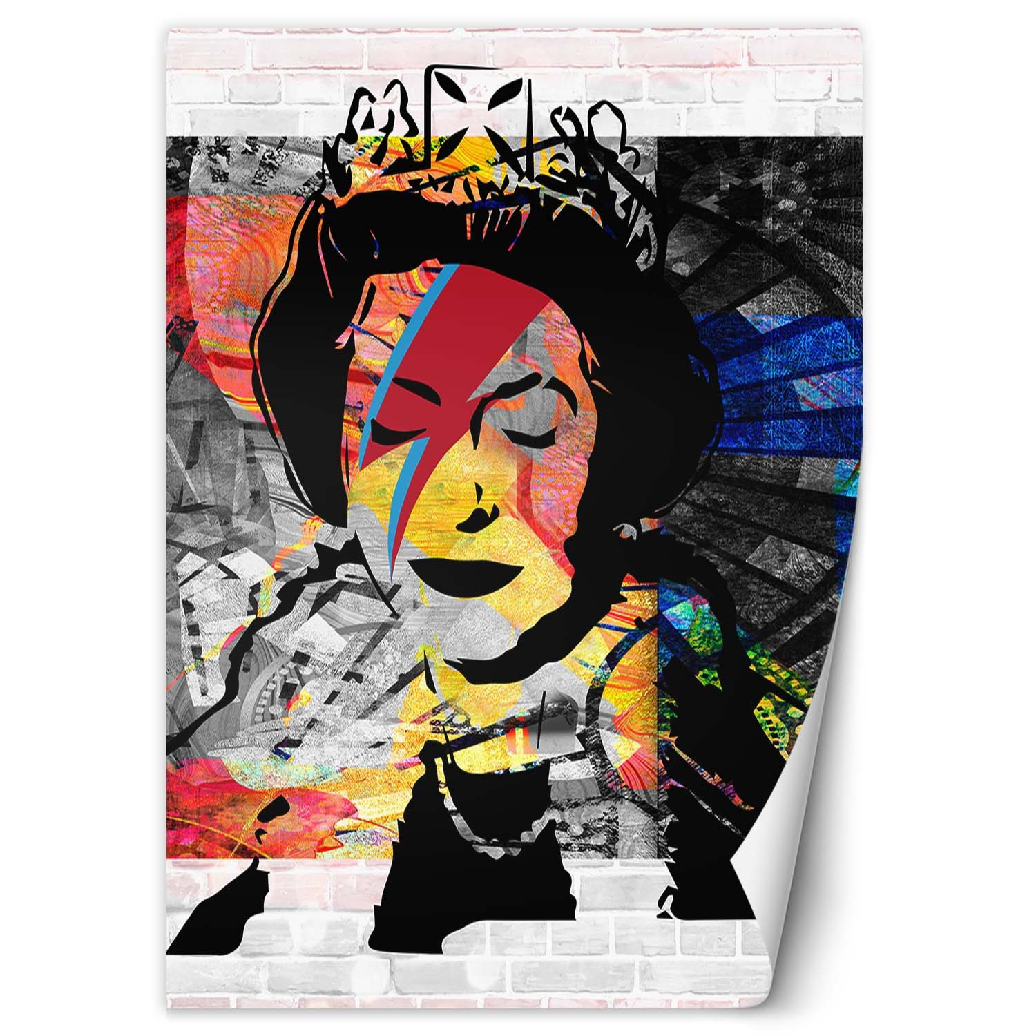 Feeby Fototapeta, Banksy Królowa Anglii 100x140