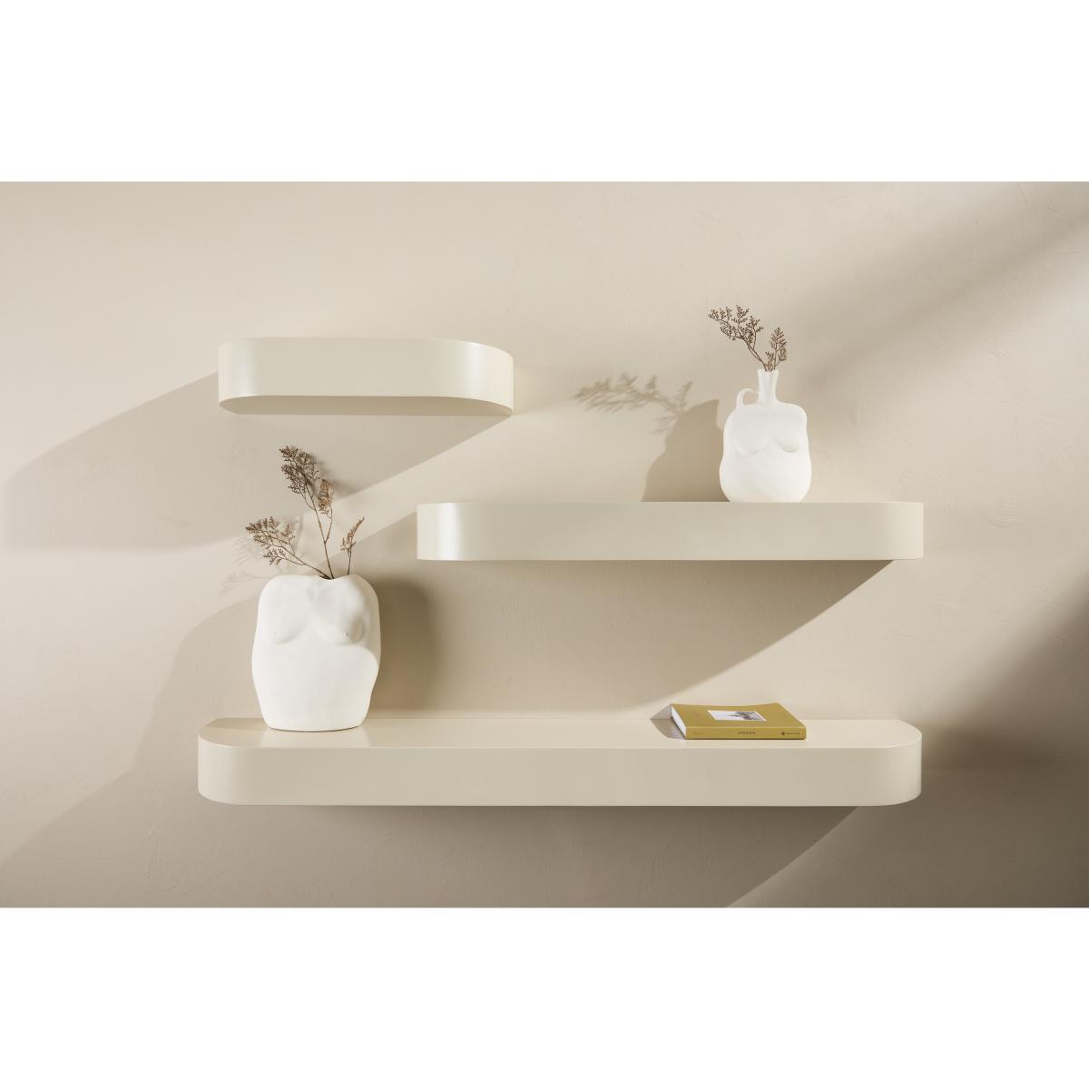 Svea - Rocco wanplanken - set van 3 - beige