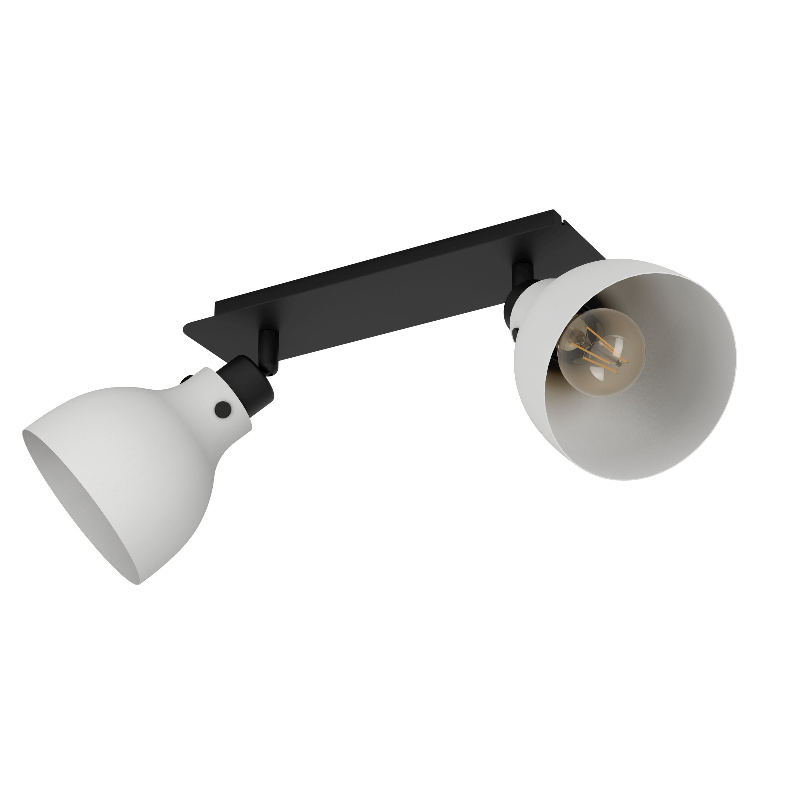 EGLO spot Matlock - e27 - 52 cm - grijs/zwart - staal