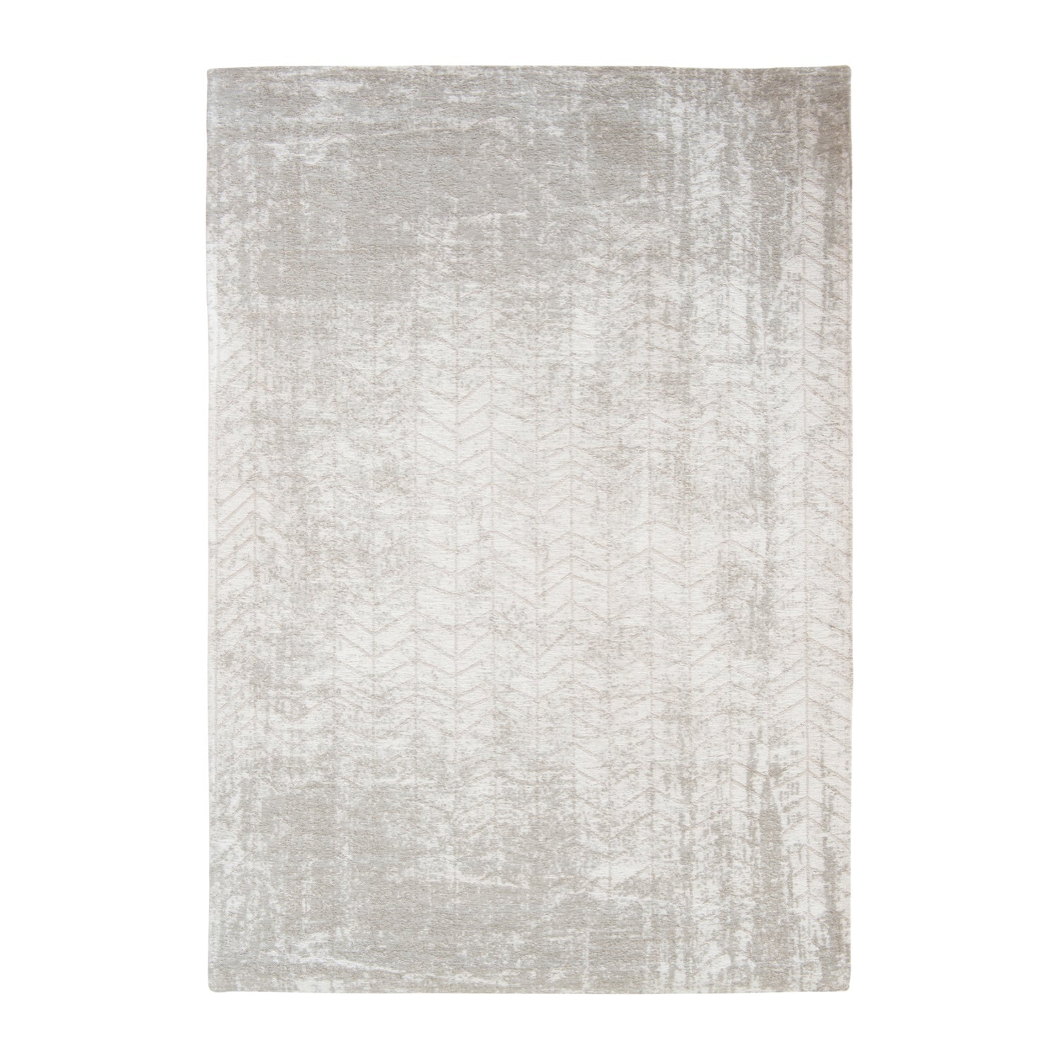 Louis de Poortere Jacob's Ladder Vloerkleed 140 x 200 cm - White Plain