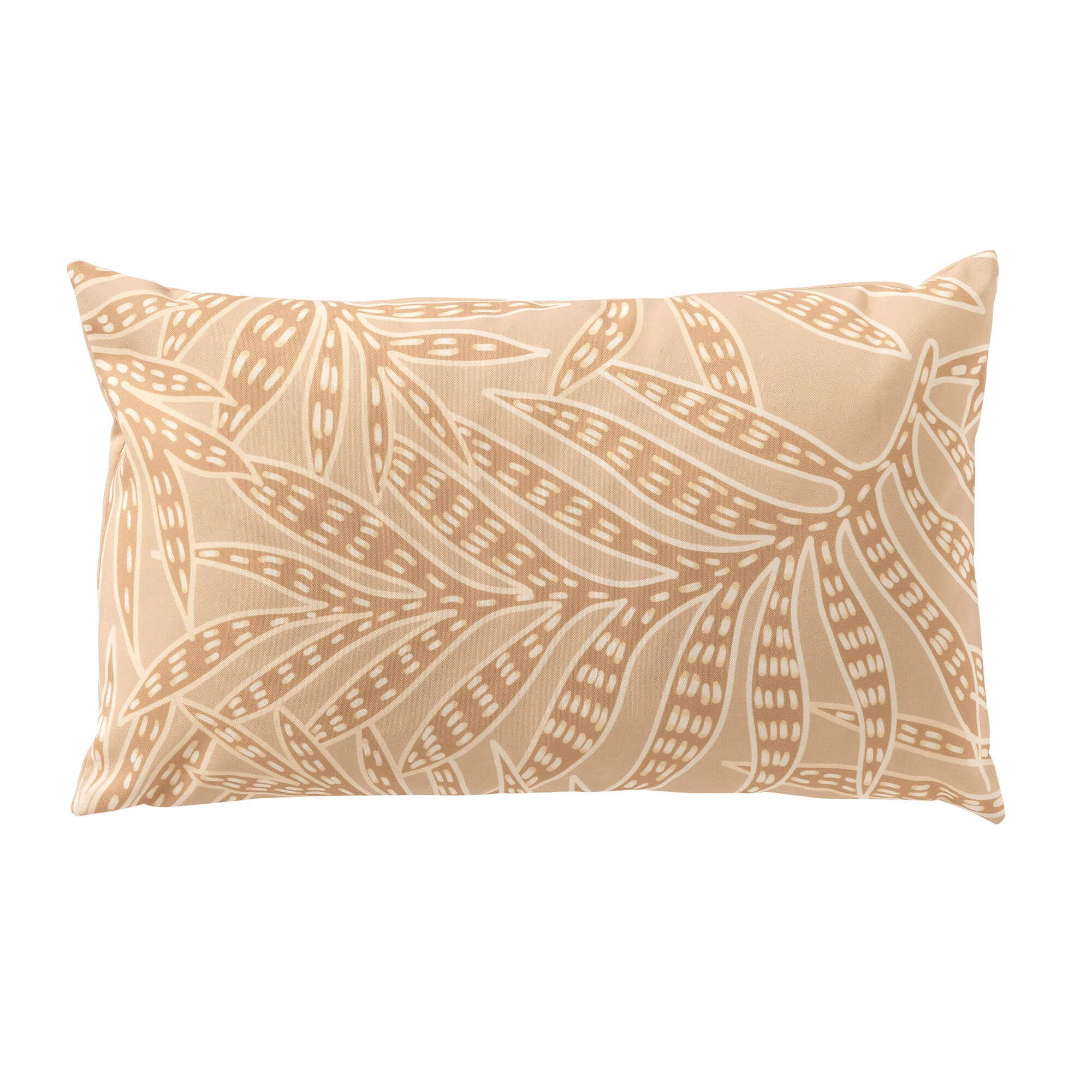 SAMUEL - buitenkussen 30x50 cm - waterafstotend en uv-bestendig - Pumice Stone - beige