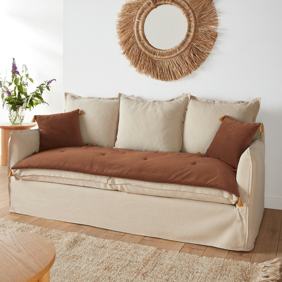Matelas d'assise velours, Velvet