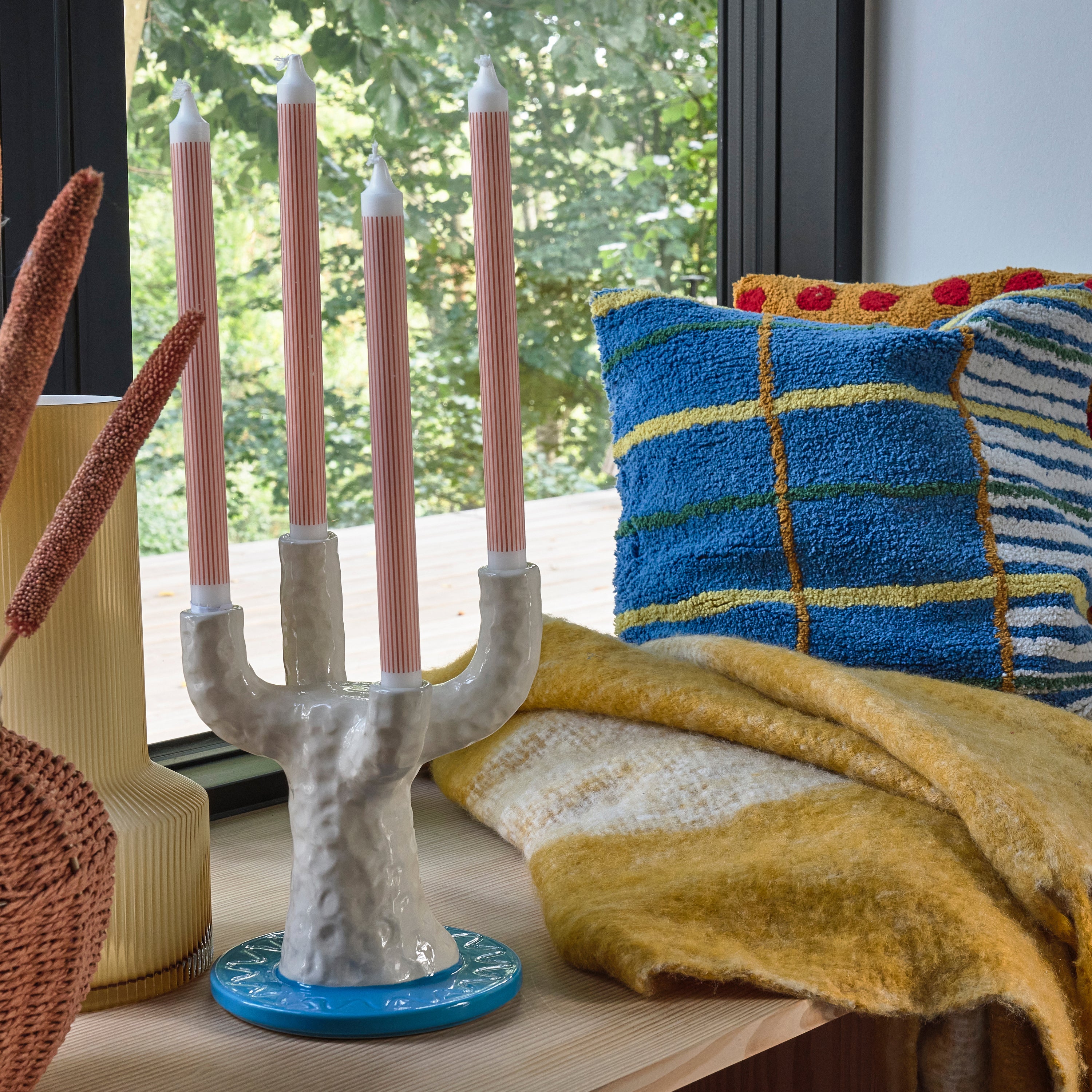 Villa Collection Tundra Plaid 130 x 200 cm - Amber