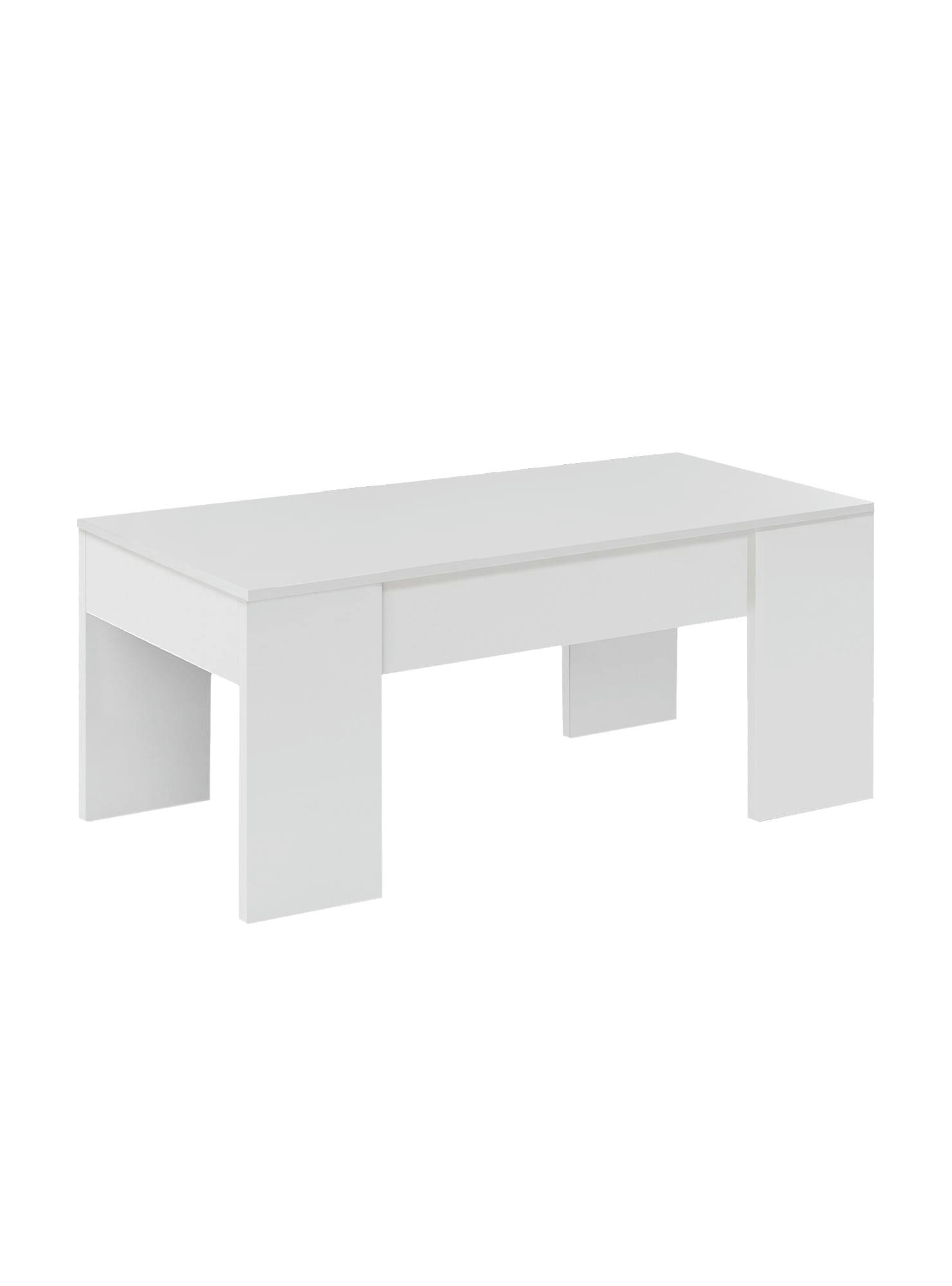 OCEANSIDE - Table basse effet bois blanc