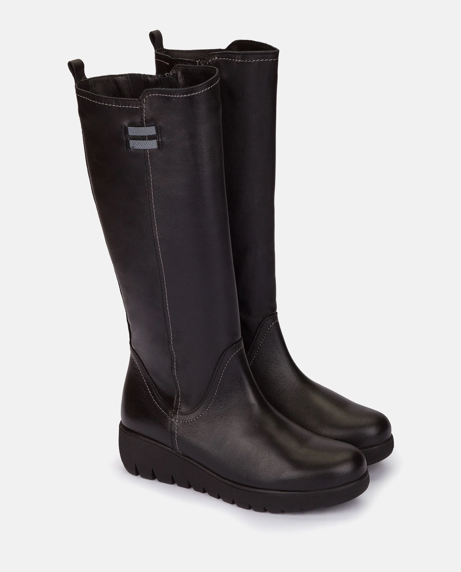 Bota plana Atenas 031 negro