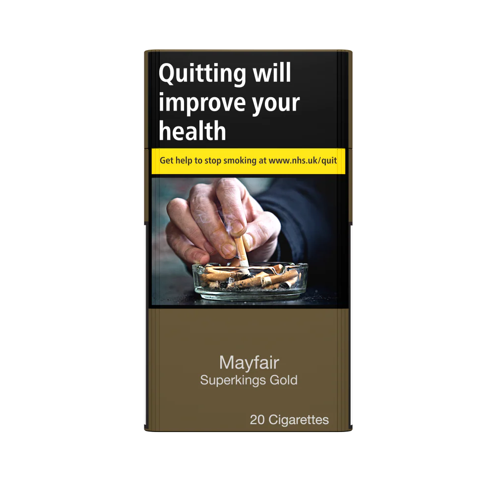 Mayfair Gold Superkings Cigarettes 20 Pack