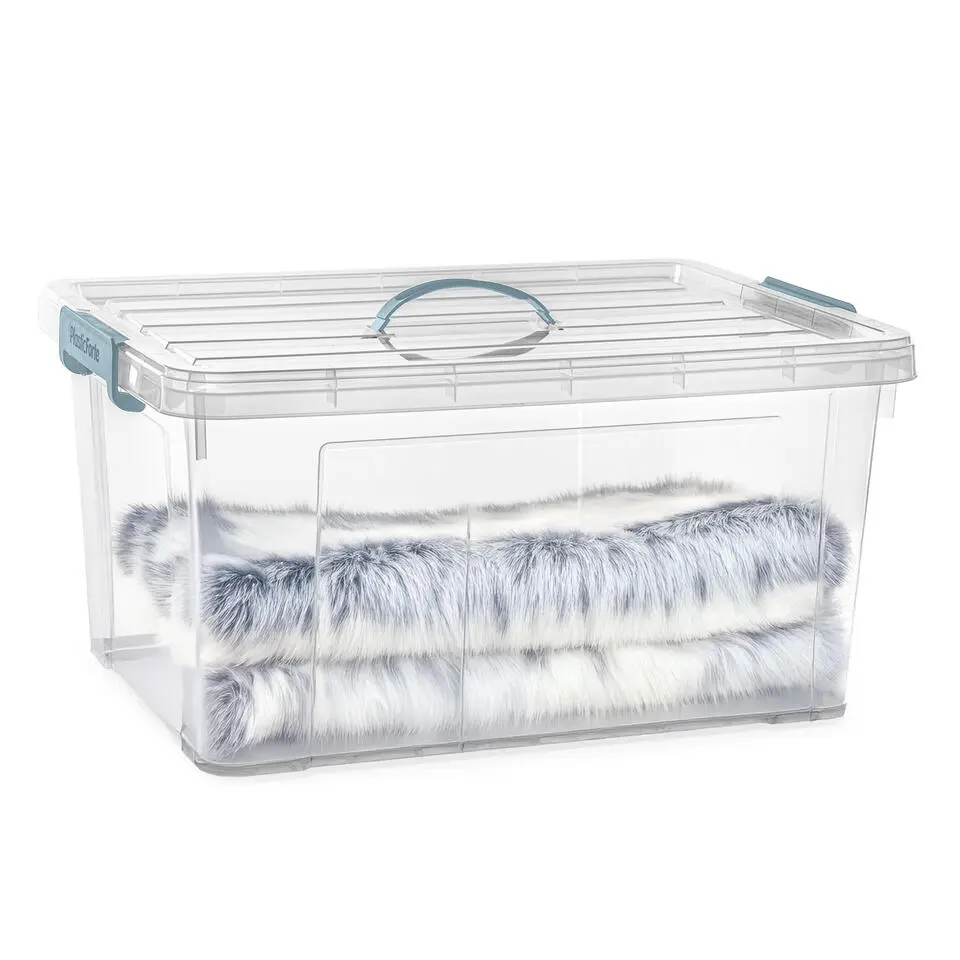 Plasticforte Opslagbox AZUL - transparant - 54 liter