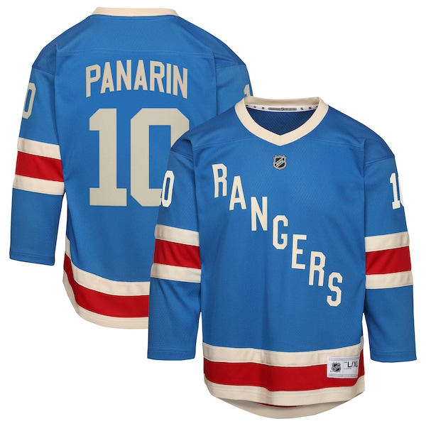 Artemi Panarin New York Rangers Youth Centennial Replica Jersey - Blue