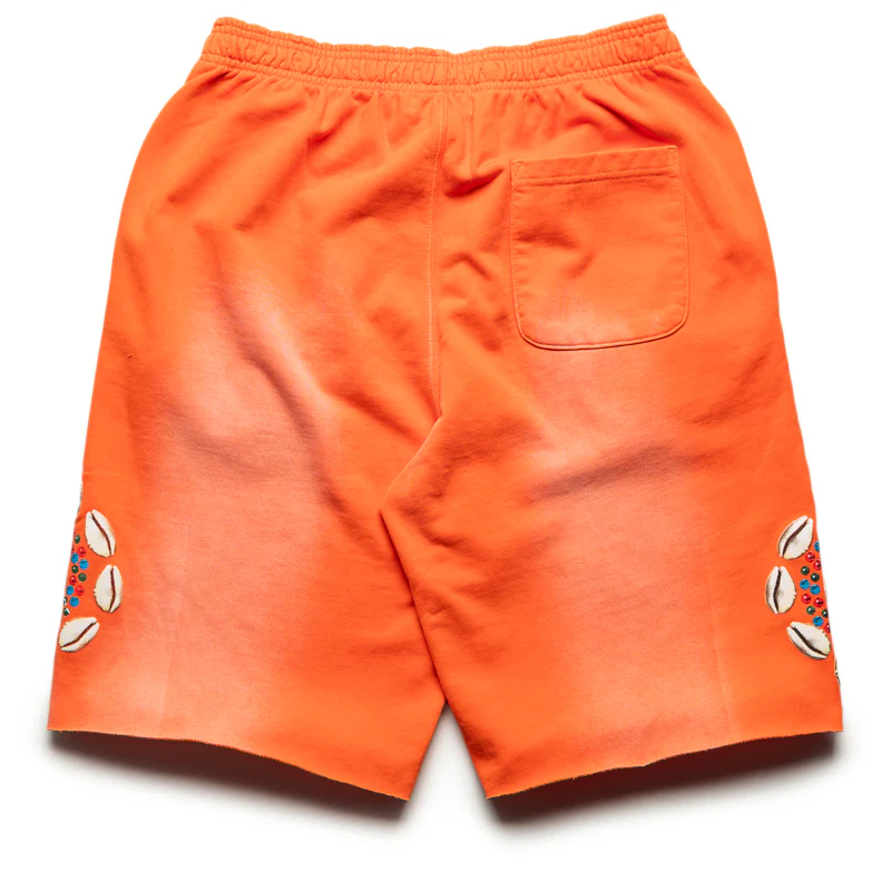 Barriers Worldwide Cowrie Shell Sweatshort - Orange
