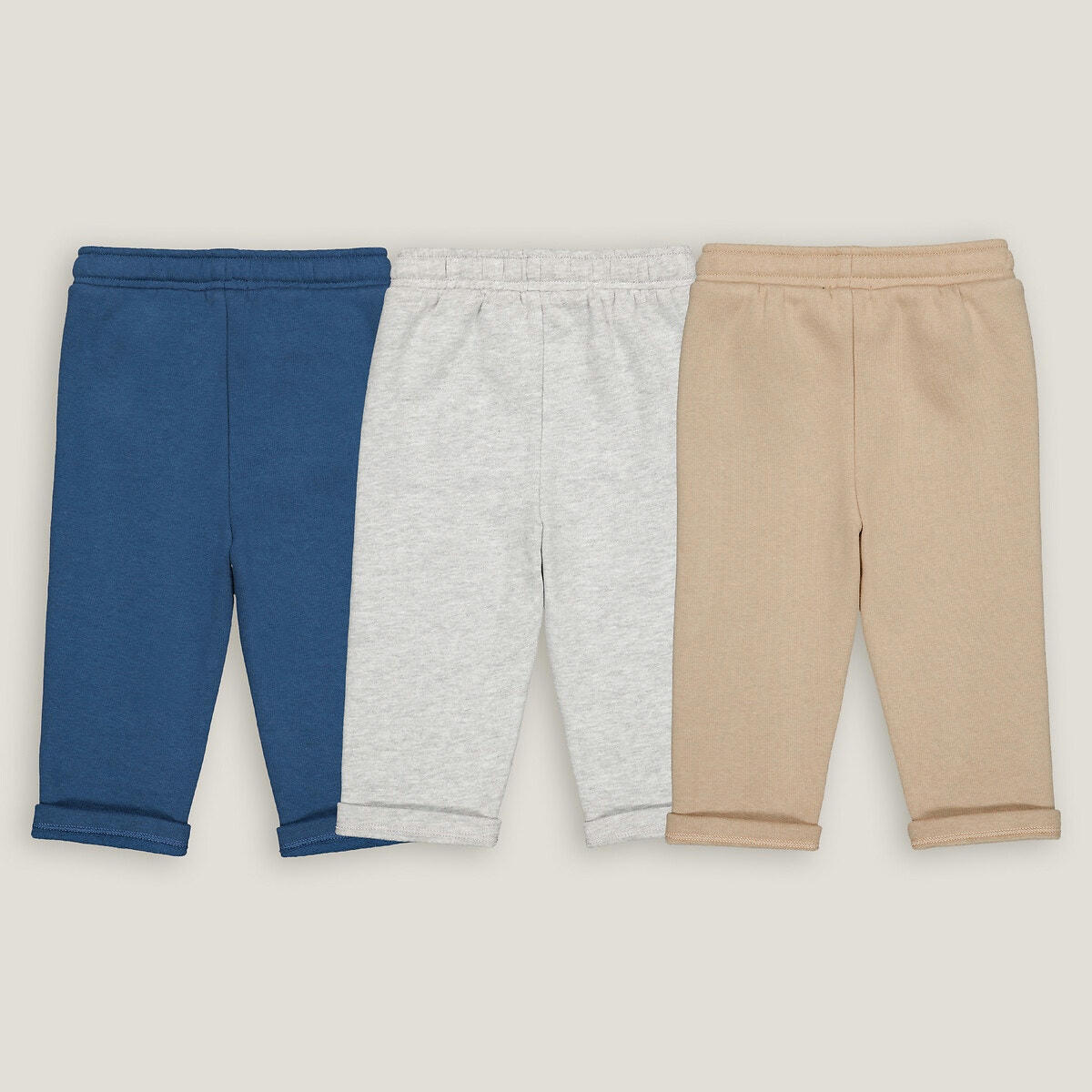 Lot de 3 pantalons de jogging en molleton
