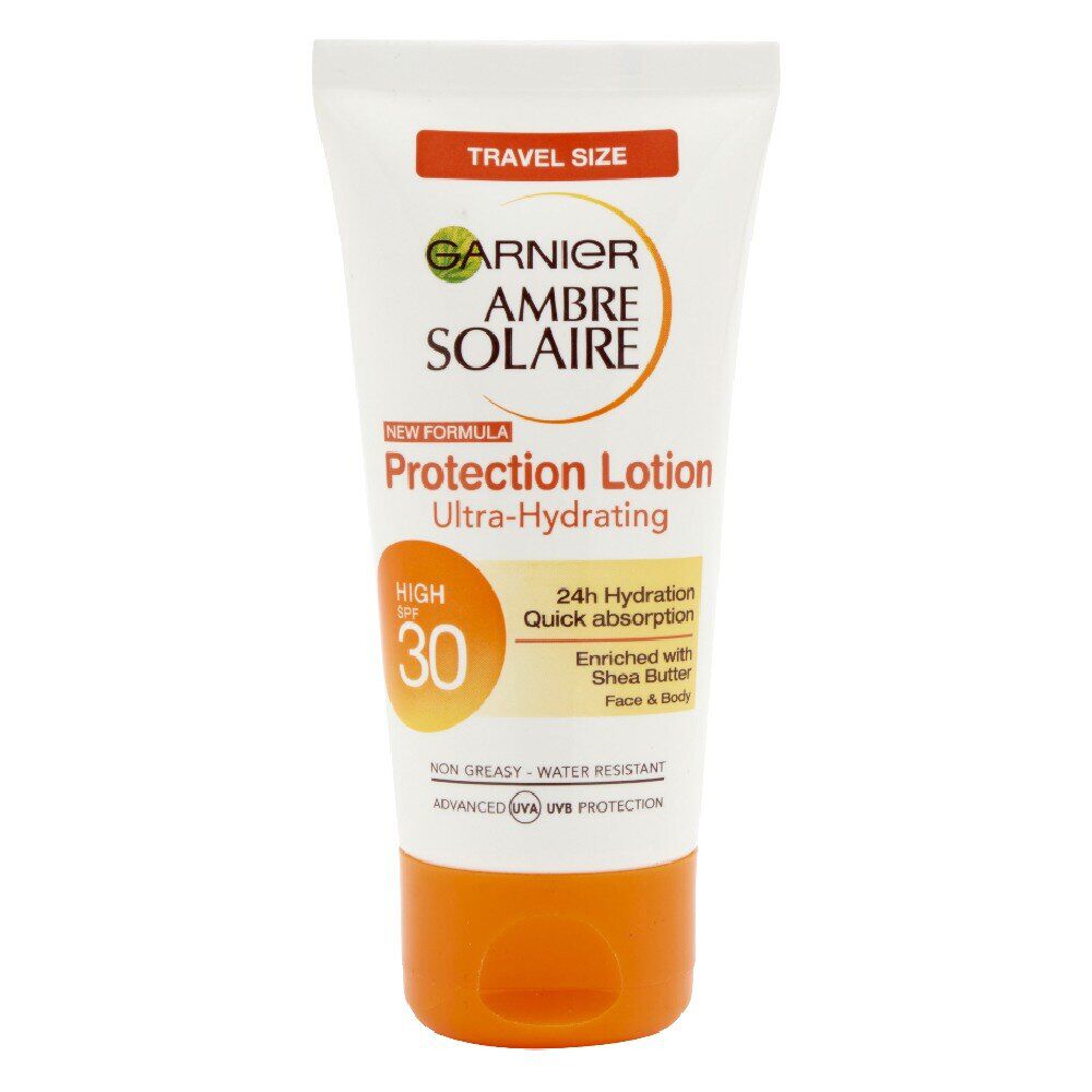 Crème solaire SPF30 Garnier Ambre format voyage 50ml