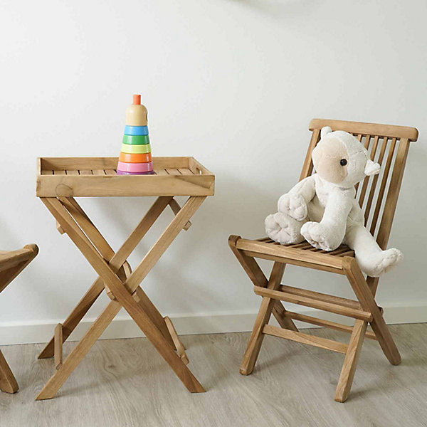 2 chaises de jardin pour enfant TOLEDO