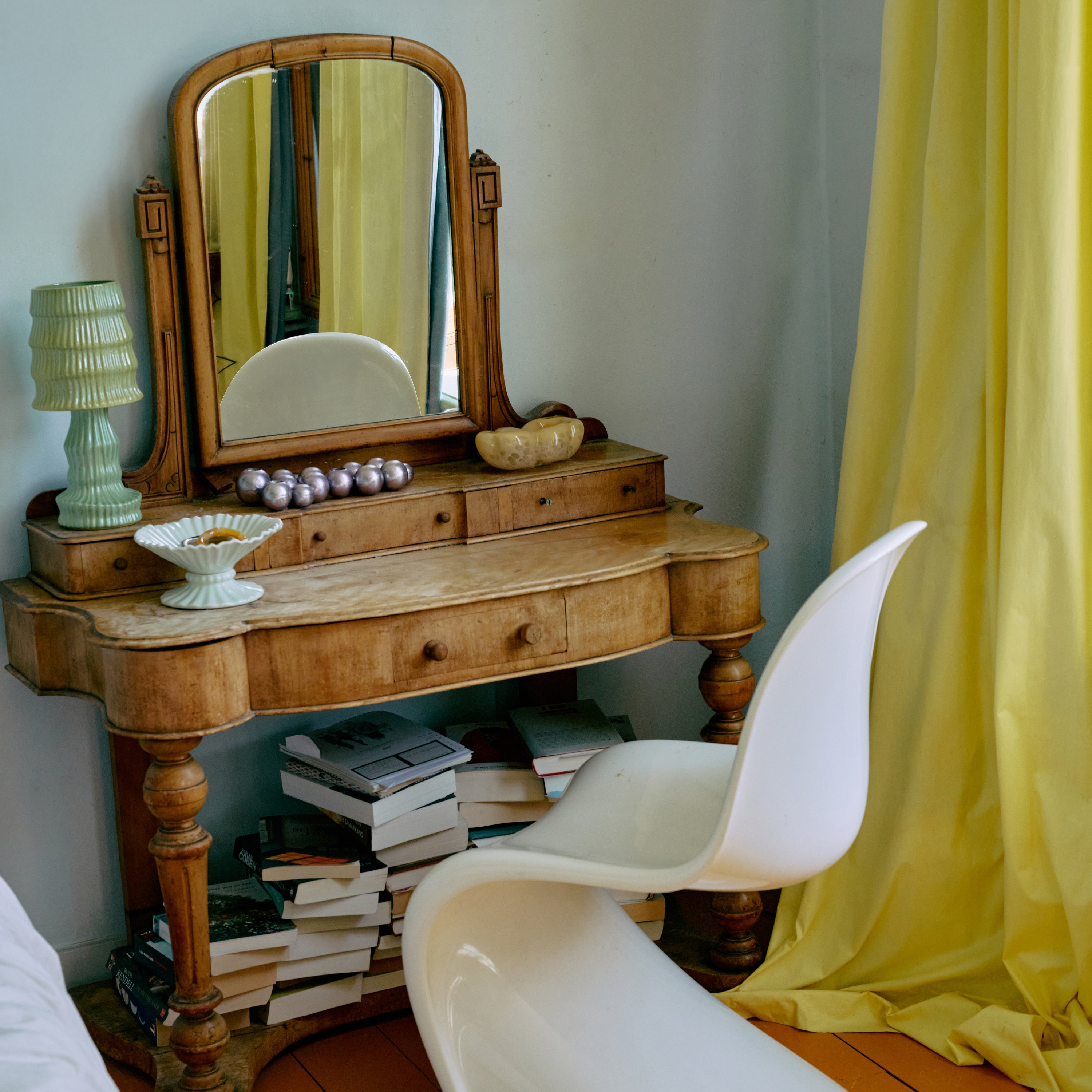 HKliving Glazen Schaal - Oyster