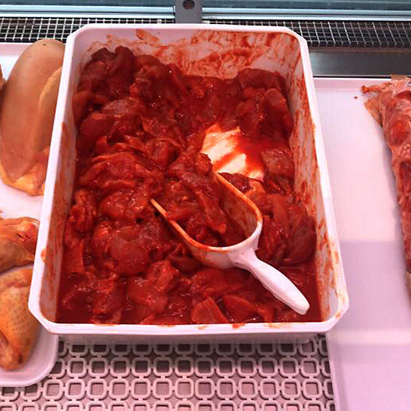 Lot 3 plateaux blancs usage alimentaire : 5,6L Sans BPA (37 x 27,5 x 7,5 cm) - Cuisines, restaurants, cantines, catering