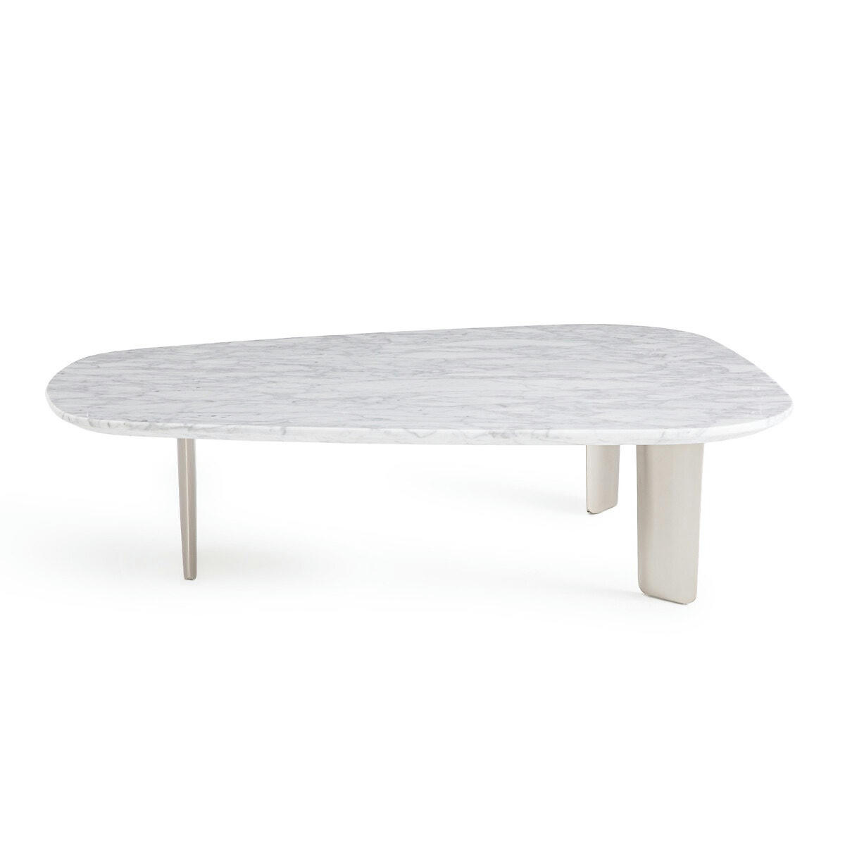 Table basse, marbre blanc, Dolmena