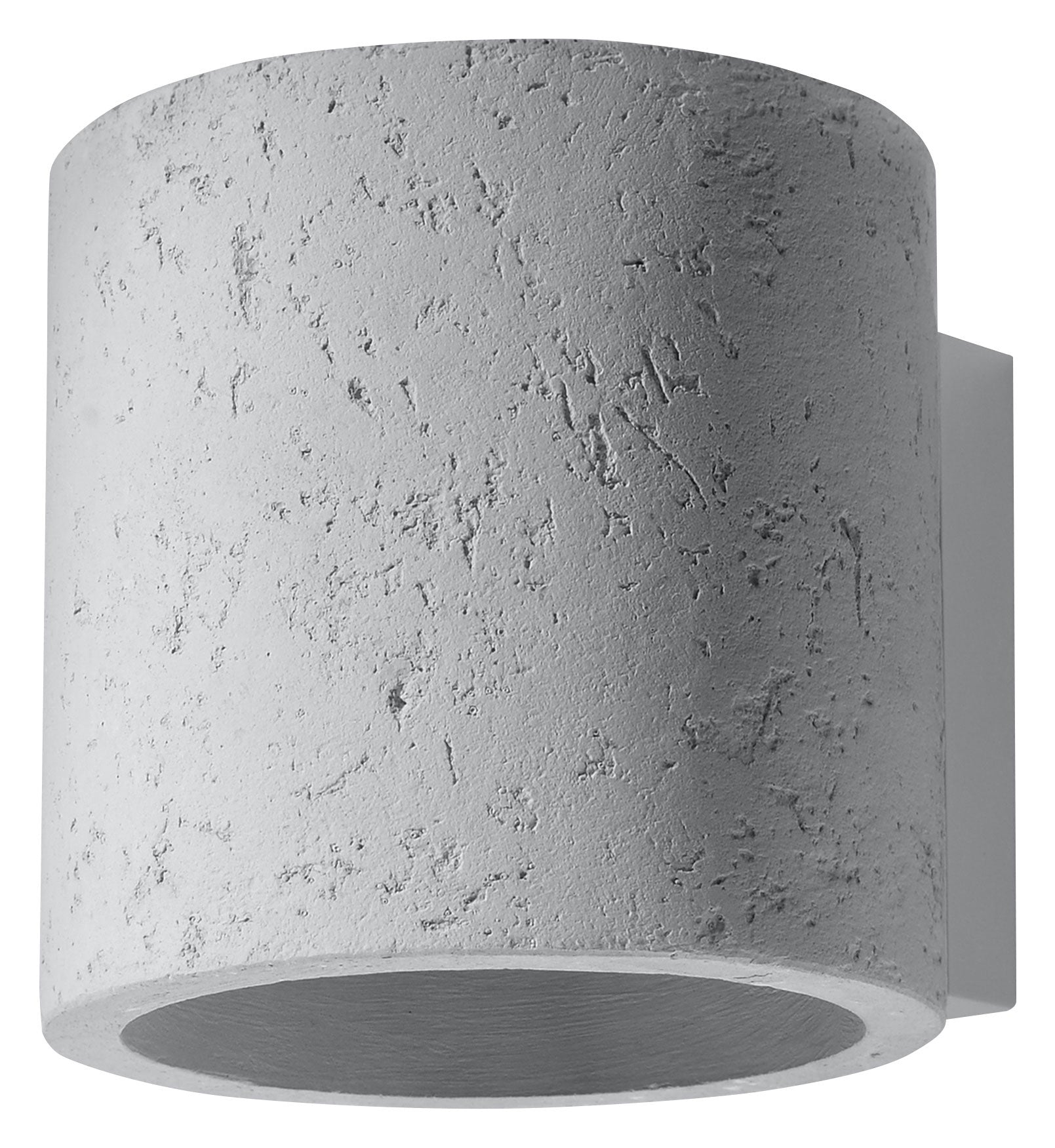 Sollux wandlamp Orbis - 1 lichts - 12 x 10  cm - grijs
