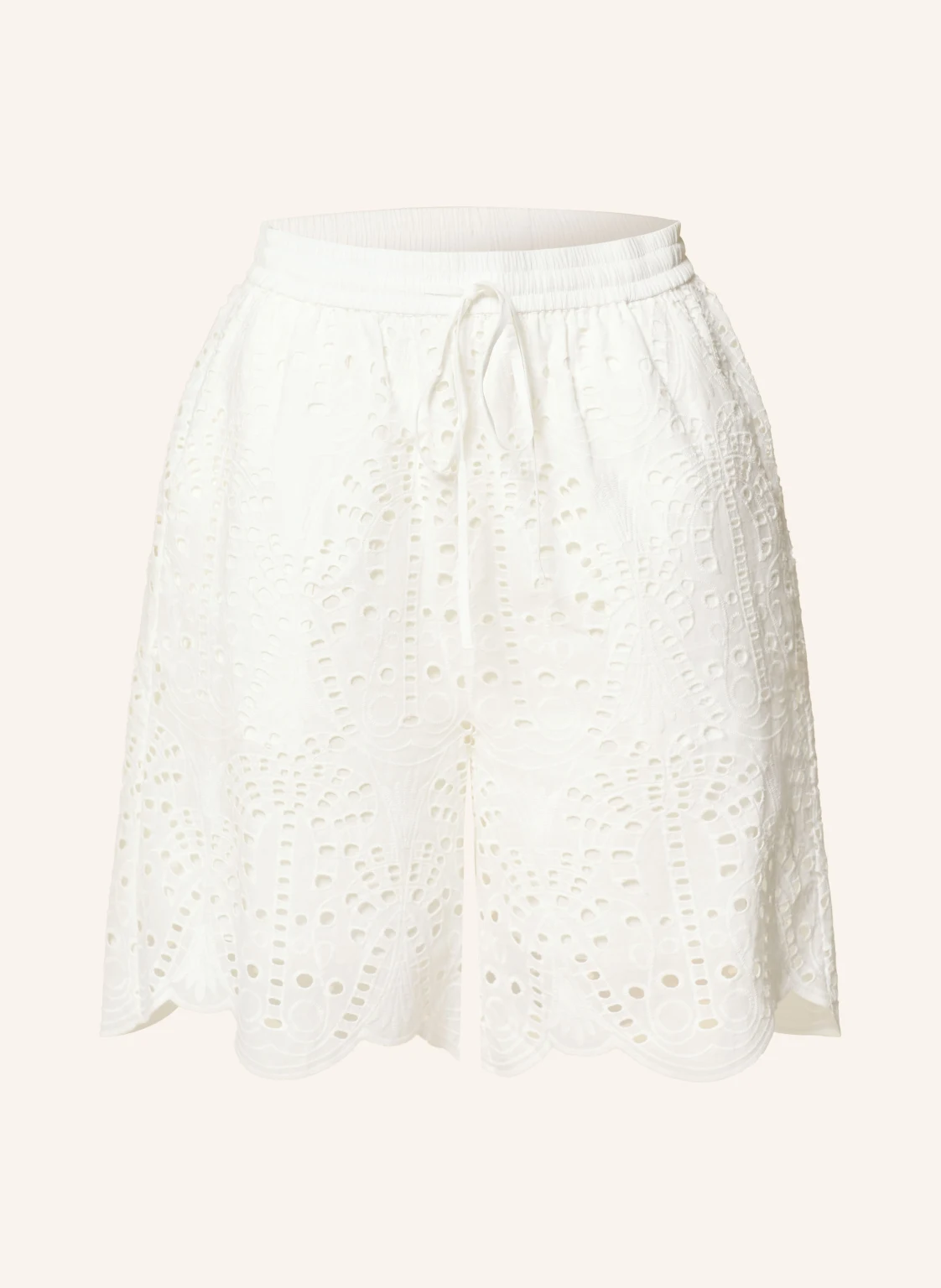 darling harbour Shorts mit Lochspitze