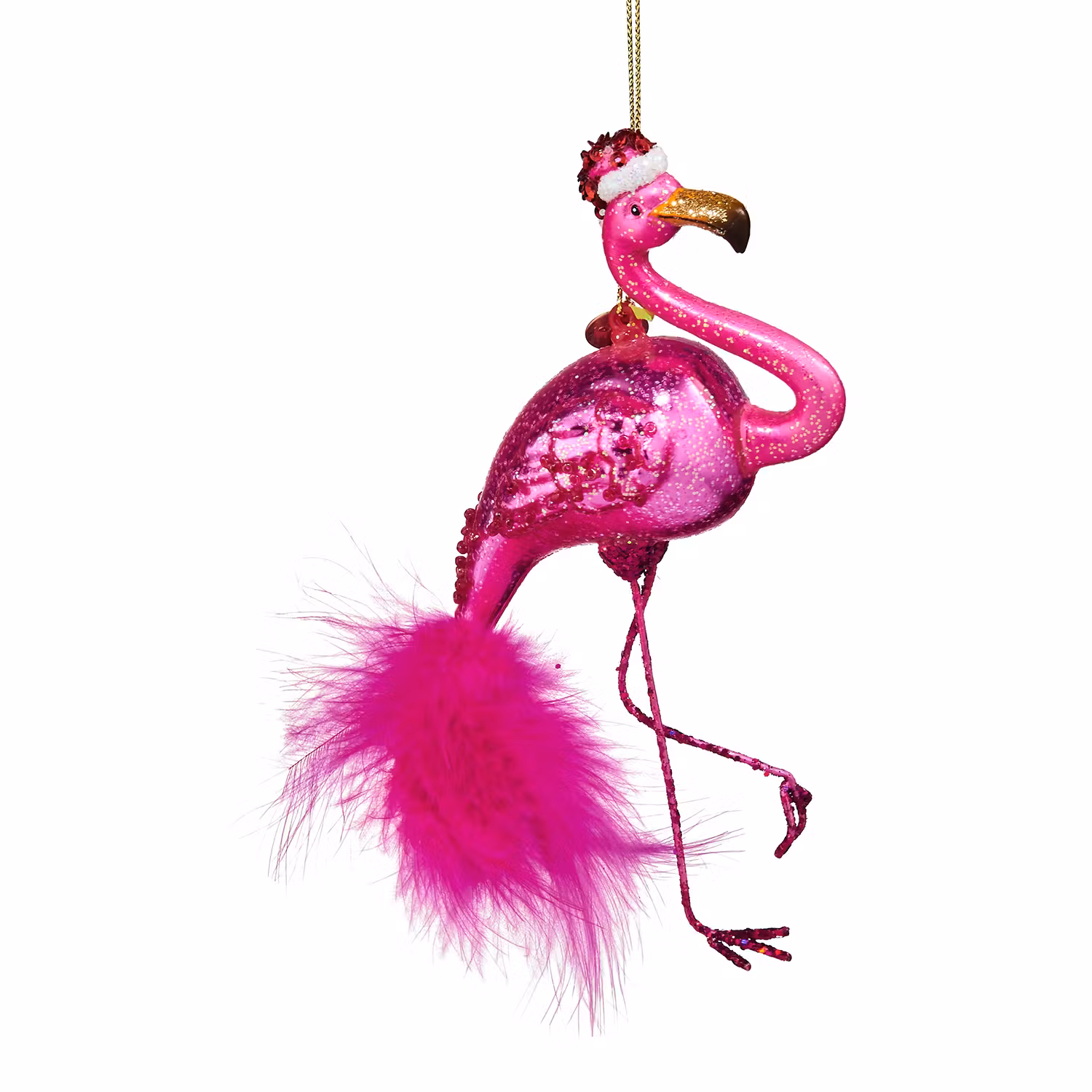 HANG ON Baumanhänger Flamingo m. Mütze