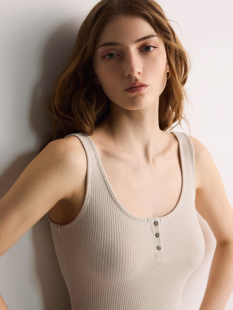 Striped Bodysuit