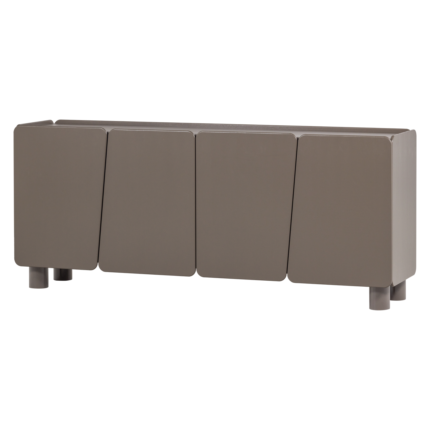 WOOOD Root Dressoir 200 CM - Grenen - Truffel Bruin - 85x200x45