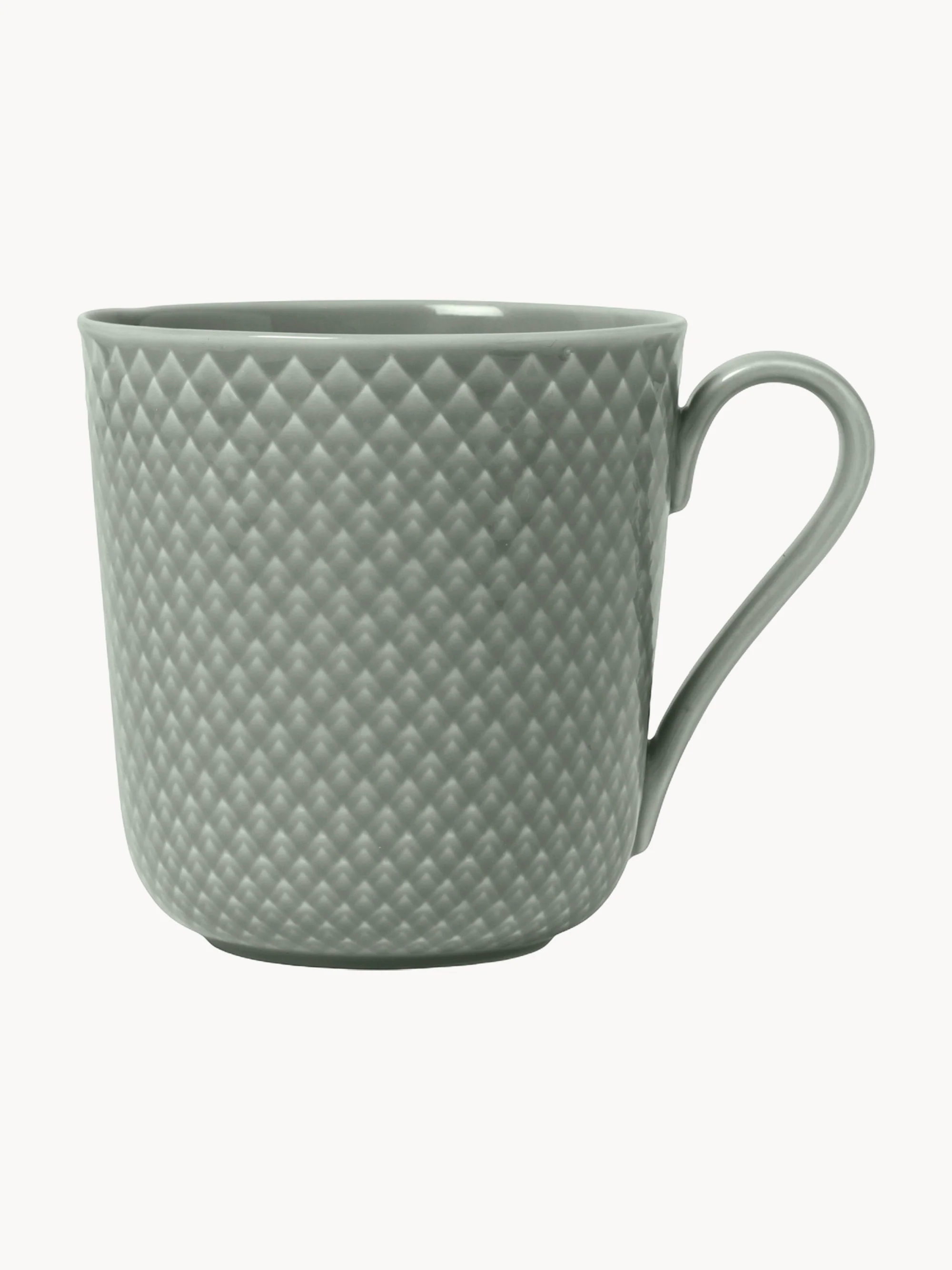 Porzellan-Tasse Rhombe Earth