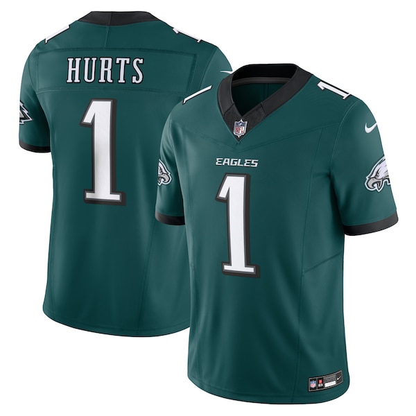 Jalen Hurts Philadelphia Eagles Nike Vapor F.U.S.E. Limited Jersey - Midnight Green/Kelly Green