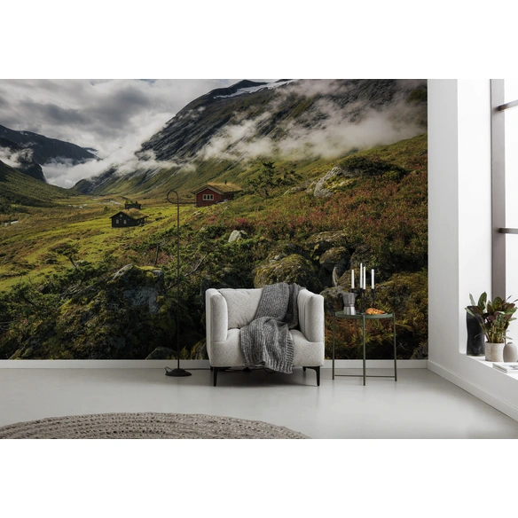 Vliestapete »Pure Norway«, Breite 450 cm, seidenmatt