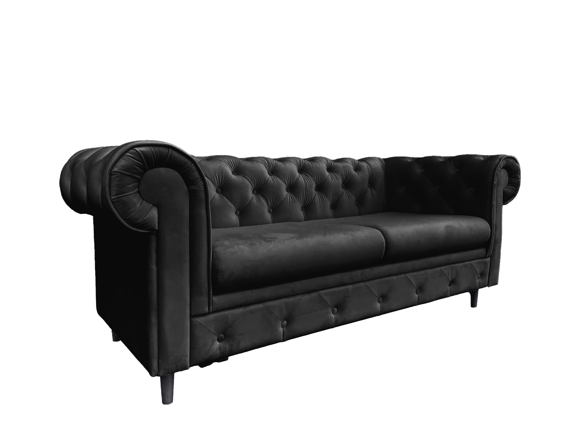 Sofa Prima 2 osobowa czarna