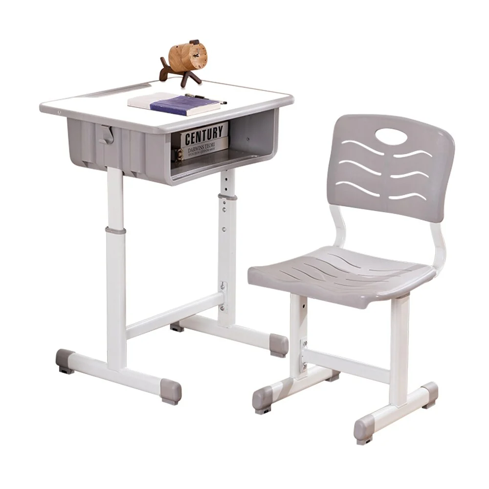 Students Children Desk and Chairs Set Suitable for Different Grades