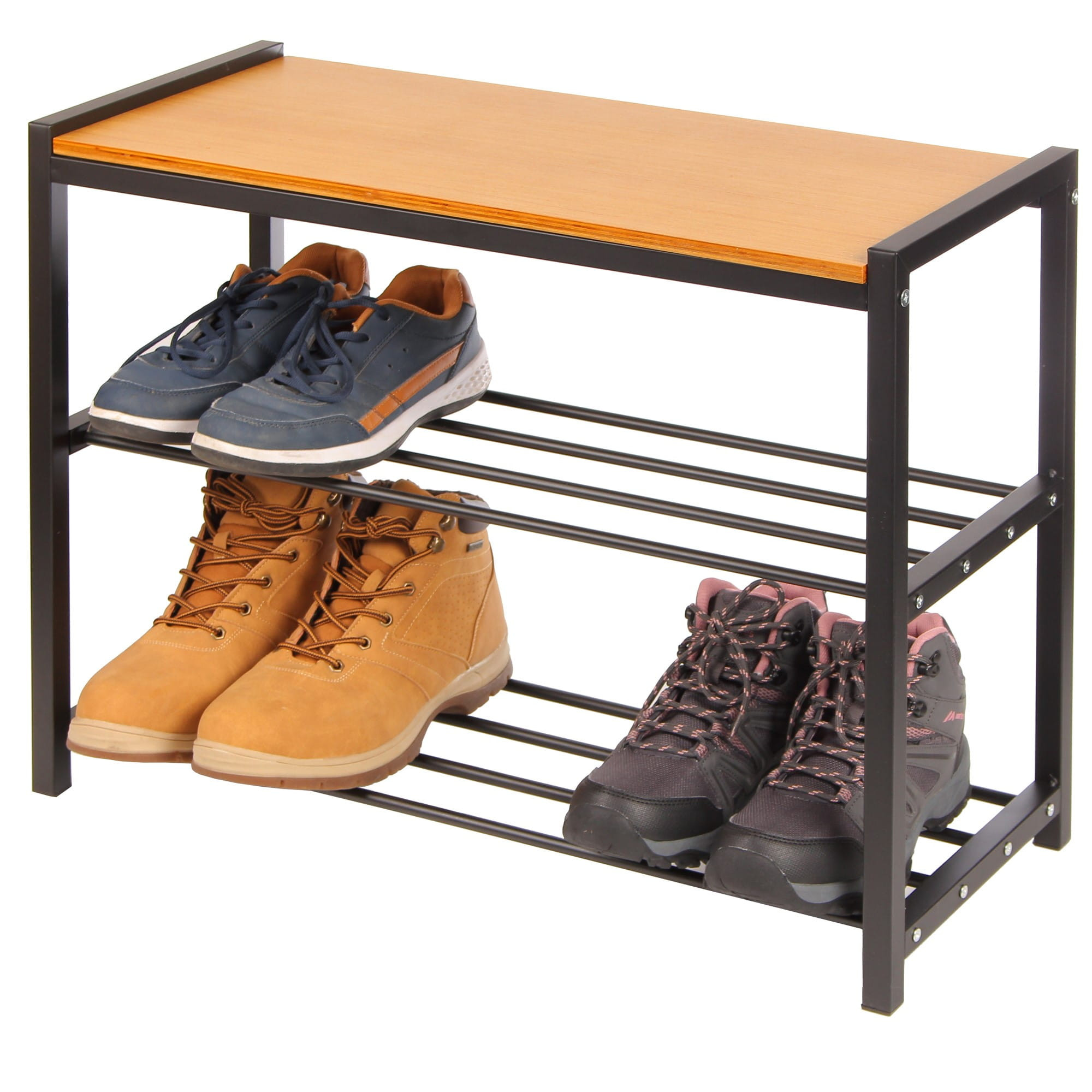 Półka regał stojak na buty 3-poziomowa 61x30x47,5cm BRUNBESTE BB-3424