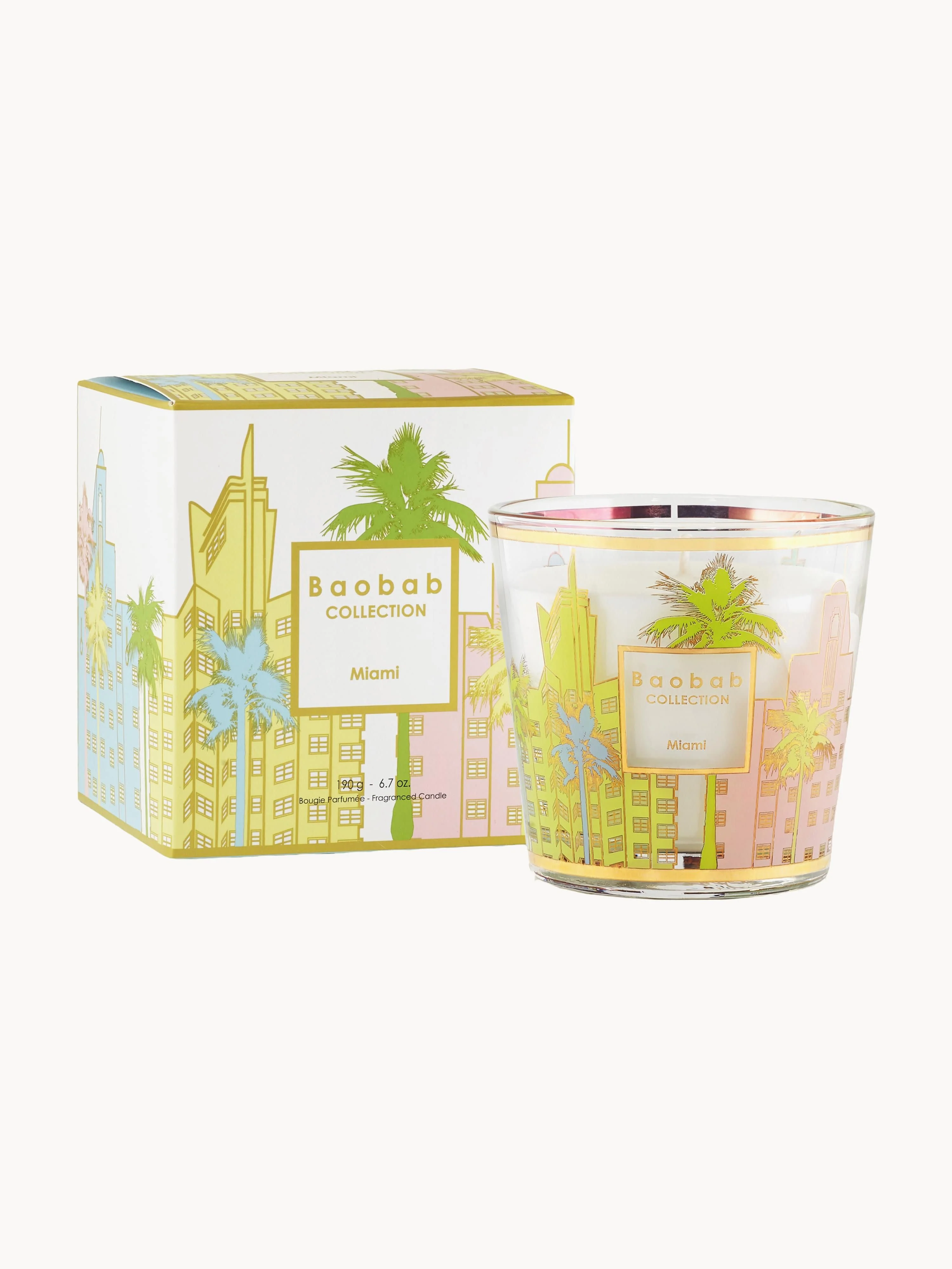 Duftkerze My First Baobab Miami (Salzblume, Strandkiefer & Zypresse)