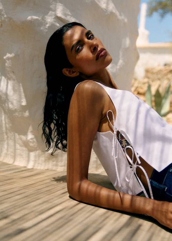 Galdana Blouse - Sézane x Holiday