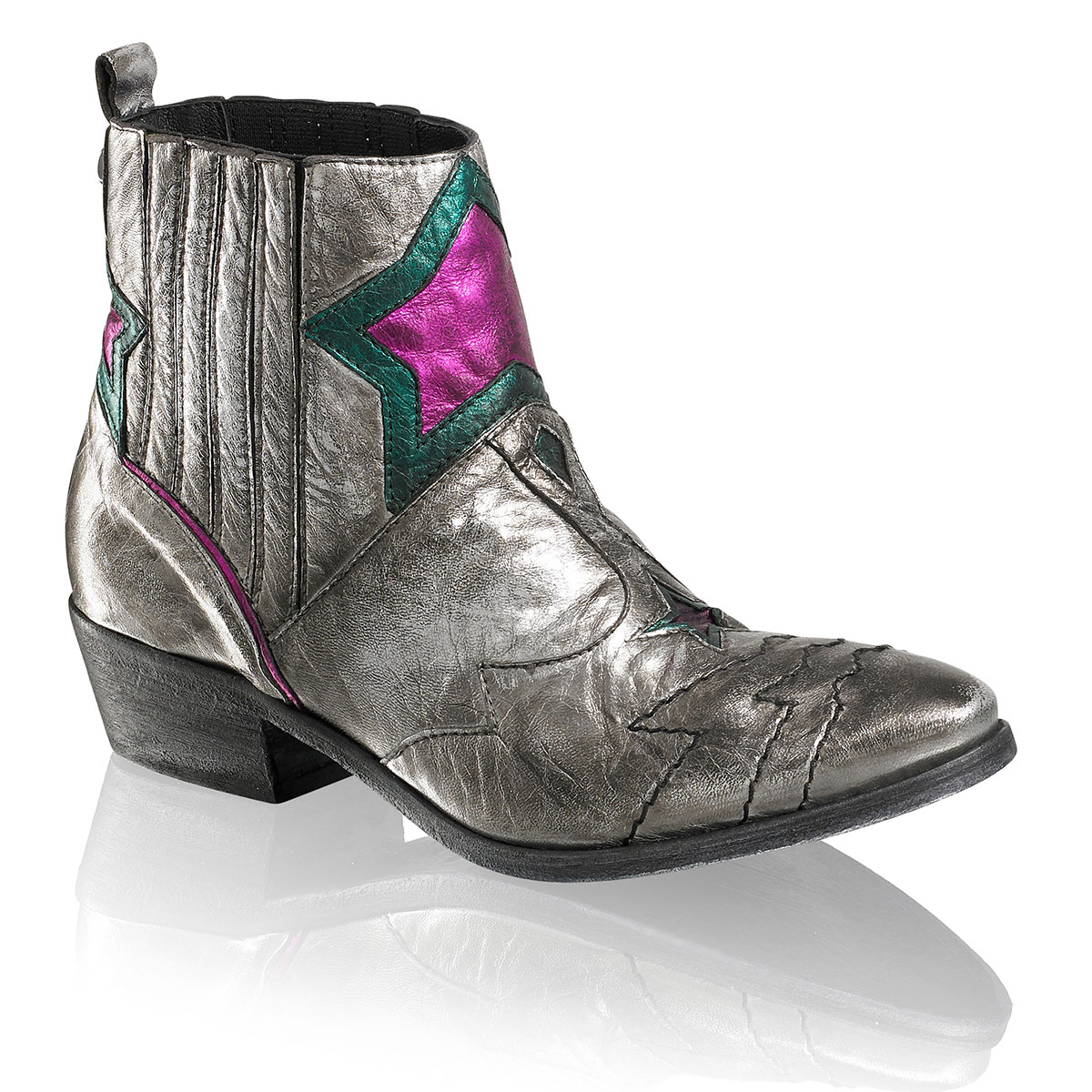 Russell & Bromley STARDUST Western Ankle Boot